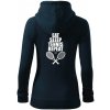 Eat sleep tennis - Mikina dámska trendy zipper s kapucňou - L ( Tmavomodrá (takmer čierna) ) Eat sleep tennis - Mikina dámska trendy zipper s kapucňou - L ( Tmavomodrá (takmer čierna) )