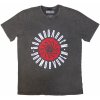 Metal Rock Off tričko Soundgarden Circle Logo Stone Wash čierna