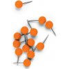 Napichovacie špendlíky NOBO guľaté 6mm oranžové 100ks Napichovacie špendlíky NOBO guľaté 6mm oranžové 100ks