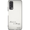 Picasee silikónový čierny obal pre Huawei P Smart 2021 - Love is a drug Picasee silikónový čierny obal pre Huawei P Smart 2021 - Love is a drug