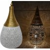 Stolná lampa filigree orient White & Gold WIRE DROP Ø20*45 Stolná lampa filigree orient White & Gold WIRE DROP Ø20*45