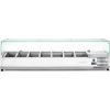HENDI Chladená nadstavba 7xGN1/3, 1600x395x430 mm | HENDI, Profi Line HENDI Chladená nadstavba 7xGN1/3, 1600x395x430 mm | HENDI, Profi Line