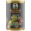 Kaiser Franz Josef Exclusive Zelené olivy plnené ančovičkovou pastou v slanom náleve 300 g