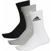 Ponožky ADIDAS Cush Crew Neck 3 Pack Grey/White/Black Viacfarebné 40-42 Ponožky ADIDAS Cush Crew Neck 3 Pack Grey/White/Black Viacfarebné 40-42