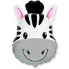 Balón fóliový zebra – safari – 60 cm 901875 Balón fóliový zebra – safari – 60 cm 901875