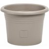 Plastia kvetináč samozavlažovací Narza - taupe 25 cm Plastia kvetináč samozavlažovací Narza - taupe 25 cm
