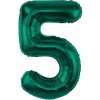 Godan Fóliový balón číslo 5 tmavozelené 85 cm (Narodeninový fóliový balón číslo päť, vhodný na plnenie vzduchom aj héliom.) Godan Fóliový balón číslo 5 tmavozelené 85 cm (Narodeninový fóliový balón číslo päť, vhodný na plnenie vzduchom aj héliom.)