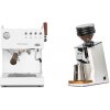 Ascaso Steel DUO PID PLUS, White&Wood + Eureka Mignon Zero 65 Speedy, CR white Ascaso Steel DUO PID PLUS, White&Wood + Eureka Mignon Zero 65 Speedy, CR white