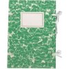 Spisové dosky so šnúrkami, A4, rozmer 305x215mm, zelený mramor Spisové dosky so šnúrkami, A4, rozmer 305x215mm, zelený mramor