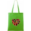 1975 v srdci - Taška bavlnená - 42 x 38 cm ( Apple Green ) 1975 v srdci - Taška bavlnená - 42 x 38 cm ( Apple Green )