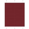 Plisovaná roleta Bordová Červená 105x100 cm Šírka látky Plisovaná roleta Bordová Červená 105x100 cm Šírka látky