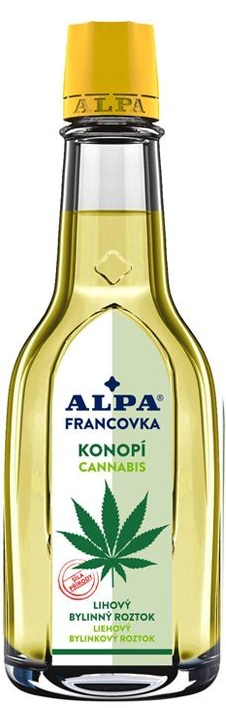 Alpa Konopí liehový bylinný roztok 60 ml