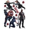 AG Design Maxi nálepka na stenu Avengers Civil War 2 PVC