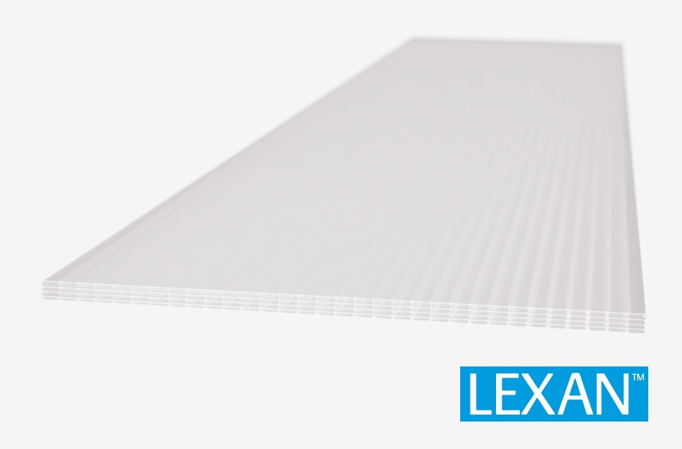 Lexan štvorkomorová 10 mm 1050 x 2000 mm opál 2UV 1 ks