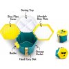 Sluban Bucket Bricks M38-B0829 Vedro s kockami zelený Sluban Bucket Bricks M38-B0829 Vedro s kockami zelený