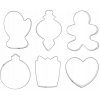 6x Vykrajovače VIANOČNÉ formičky na pečenie koláčikov, keksov, perníkov 6x Vykrajovače VIANOČNÉ formičky na pečenie koláčikov, keksov, perníkov