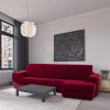 Nueva Textura poťah na sedačku s otomanom vpravo NIAGARA bordó 200 - 300 cm Nueva Textura poťah na sedačku s otomanom vpravo NIAGARA bordó 200 - 300 cm