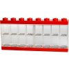 LEGO Zberateľská skrinka na 16 minifigúrok červená (LEGO40660001)