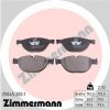 Sada brzdových platničiek kotúčovej brzdy ZIMMERMANN 25045.200.1 Sada brzdových platničiek kotúčovej brzdy ZIMMERMANN 25045.200.1