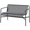 HAY Textilný podsedák Palissade Dining Bench seat cushion, anthracite HAY Textilný podsedák Palissade Dining Bench seat cushion, anthracite