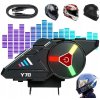 Bluetooth slúchadlá Y70 do prilby, 12H hudba/hovory, IPX5, Typ-C, 10M Bluetooth slúchadlá Y70 do prilby, 12H hudba/hovory, IPX5, Typ-C, 10M