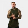GymBeam Tielko Cut Off Military Green - XXL GymBeam Tielko Cut Off Military Green - XXL