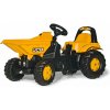 Rolly Toys Šliapací traktor Rolly Kid Dumper JCB žltý