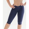 Gina Dámske bezšvové capri legíny z bambusu 95033P modrastá