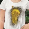Tričko s potlačou JELLYFISH Dámsky Biela XXL Tričko s potlačou JELLYFISH Dámsky Biela XXL