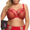 Gorsenia K496 Paradise mäkká podprsenka červená