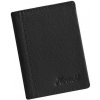 Mercucio elegantná kožená dokladovka Čierna Mercucio elegantná kožená dokladovka Čierna
