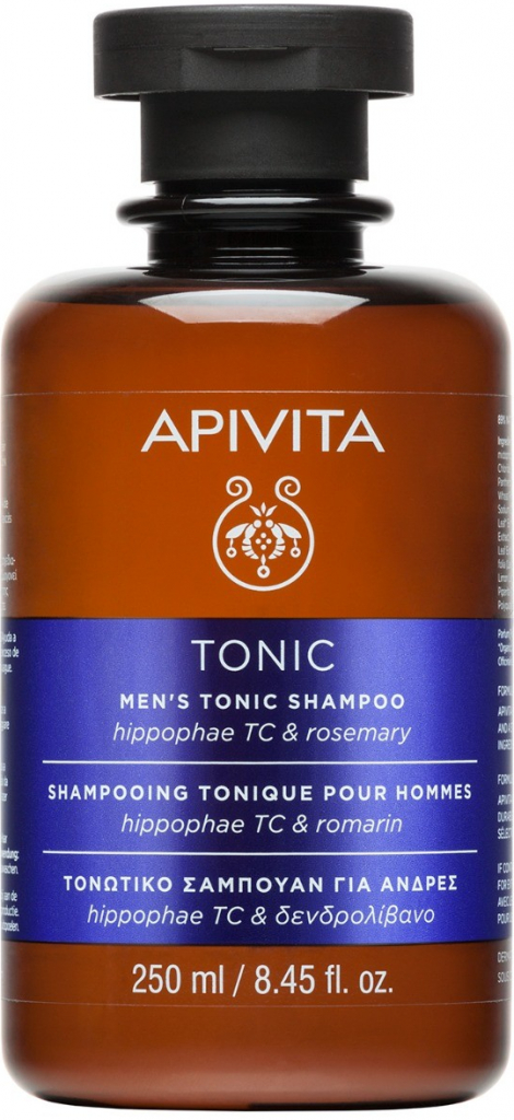 Apivita Men\'s Care HippophaeTC & Rosemary šampón proti vypadávaniu vlasov 250 ml