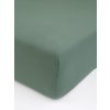 MKLozkoviny.sk Jersey plachta s elastanom Deluxe olivové 120x200