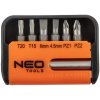 NEO Tools Sada bitov s nastavcom 7 ks sada 06-101