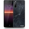 Picasee silikónový čierny obal pre Sony Xperia 10 II - Black marble Picasee silikónový čierny obal pre Sony Xperia 10 II - Black marble