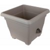Plastia květináč samozavlažovací Bergamot - taupe 30x30 cm Plastia květináč samozavlažovací Bergamot - taupe 30x30 cm