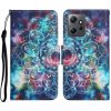 Peňaženkové 3D kožene puzdro Colored na Xiaomi Redmi Note 12 4G - Star mandala Peňaženkové 3D kožene puzdro Colored na Xiaomi Redmi Note 12 4G - Star mandala