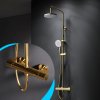 Sprchový systém AM.PM X-Joy F07XA499 s termostatickou sprchovou batériou, Zlatá Sprchový systém AM.PM X-Joy F07XA499 s termostatickou sprchovou batériou, Zlatá