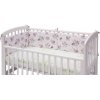 SCARLETT Mantinel do postieľky 4dílný - Dino - 180 x 30 cm - béžová SCARLETT Mantinel do postieľky 4dílný - Dino - 180 x 30 cm - béžová