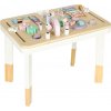 Ikonka Montessori interaktívny stolík Lulilo - pastelovo-fialový Ikonka Montessori interaktívny stolík Lulilo - pastelovo-fialový