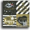 MAKI SLOG 042801 Golden Happy Birthday, servítky 33x33cm, 3-vrstvové (20ks) MAKI SLOG 042801 Golden Happy Birthday, servítky 33x33cm, 3-vrstvové (20ks)