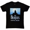 Tričko The Beatles - Liverpool, England, Unisex,Čierna,S Tričko The Beatles - Liverpool, England, Unisex,Čierna,S