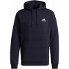 Pánska mikina adidas Essentials Fleece Hoodie tmavomodrá H12216 VEĽKOSŤ S Pánska mikina adidas Essentials Fleece Hoodie tmavomodrá H12216 VEĽKOSŤ S