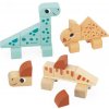 Janod Janod Drevené kocky a stavebnica Cubikosaurus Dino J05833 Janod Janod Drevené kocky a stavebnica Cubikosaurus Dino J05833