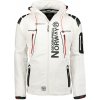 Geographical Norway bunda pánska TECHNO softshell biela Geographical Norway bunda pánska TECHNO softshell biela