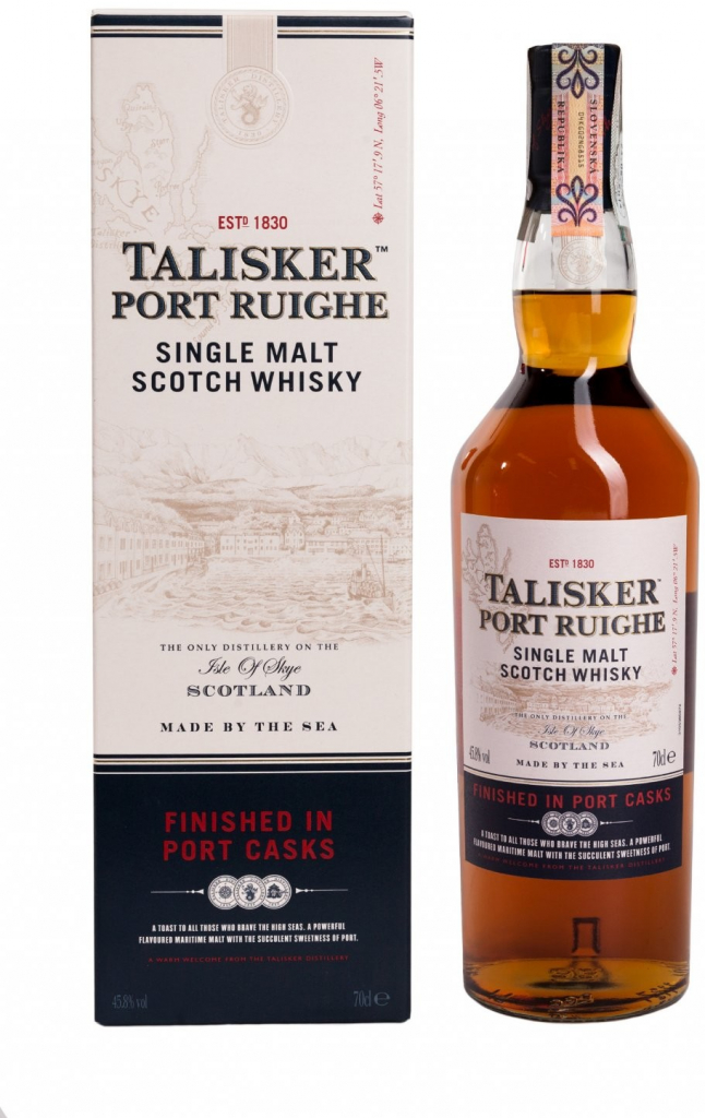 Talisker Port Ruighe Single Malt 45,8% 0,7 l (kartón)