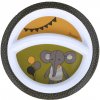 Detský tanier rozdelený protišmykový slon Eddy Sterntaler Detský tanier rozdelený protišmykový slon Eddy Sterntaler