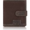 Paolo Peruzzi peňaženka z pravej kože hnedá - pánska Paolo Peruzzi peňaženka z pravej kože hnedá - pánska