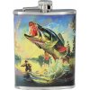 Ploskačka Rybár 240ml (Kovová ploskačka s motívom rybára pre milovníkov rybolovu a prírody) Ploskačka Rybár 240ml (Kovová ploskačka s motívom rybára pre milovníkov rybolovu a prírody)