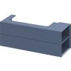Skrinka pod umývadlo RAVAK Lite modrá 120 x 43 x 45 cm X000001893 Skrinka pod umývadlo RAVAK Lite modrá 120 x 43 x 45 cm X000001893